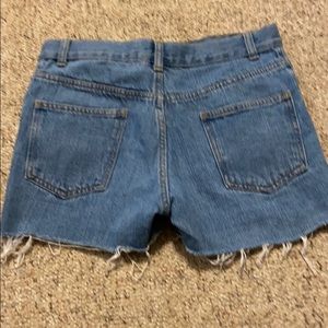 Girls faded glory jean shorts size 14R